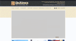 Desktop Screenshot of davincisign.com